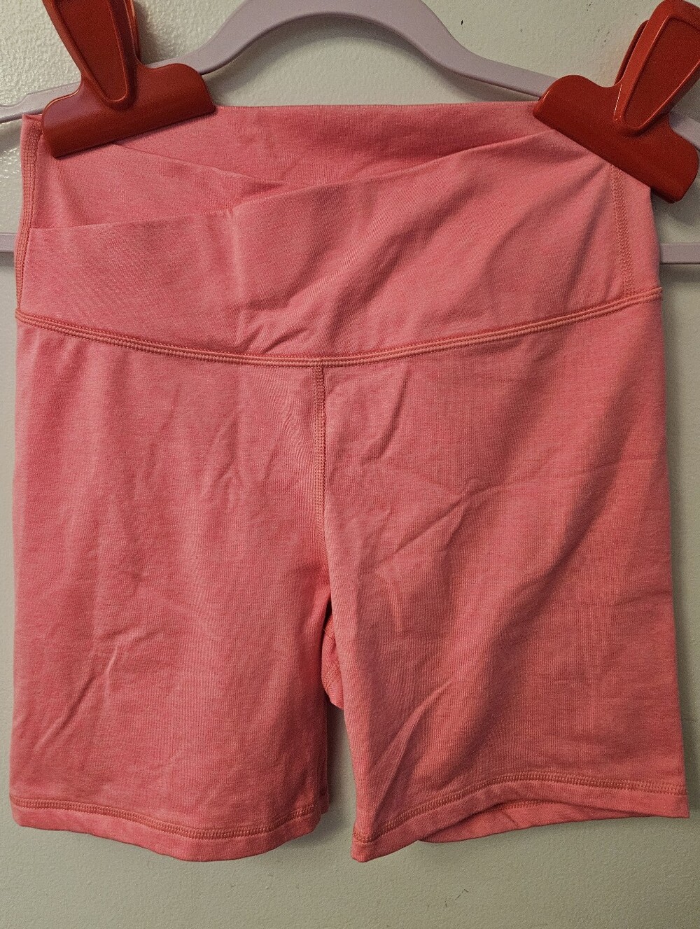 Old Navy NWOT Coral Pink High-Rise Bike Shorts
